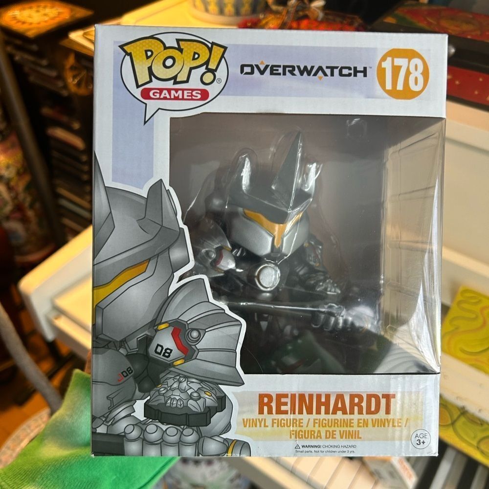 Funko Pop 8" Overwatch 178 Reinhardt